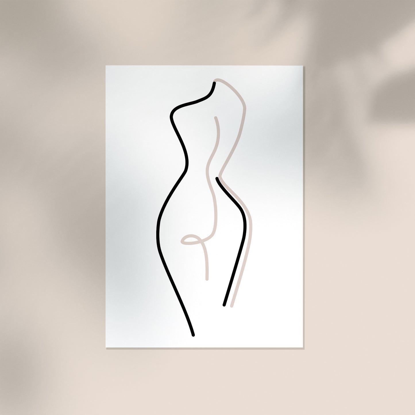 Bare Body line art