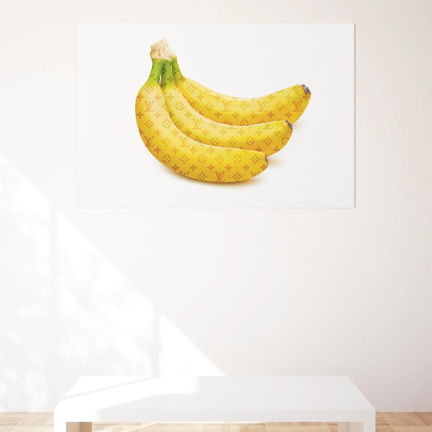 Luxury Cluster of Bananas Print