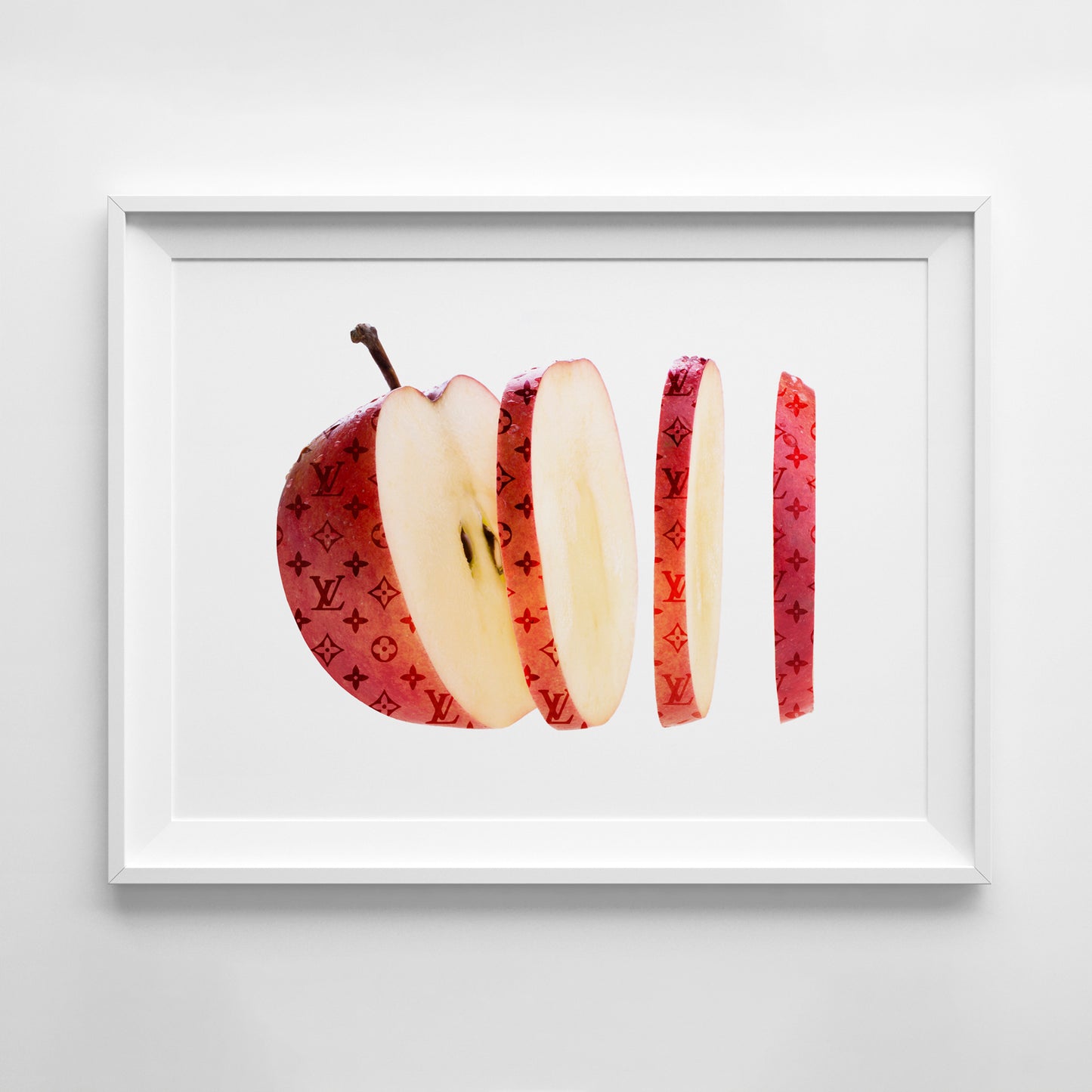 Luxury Sliced Apple Print