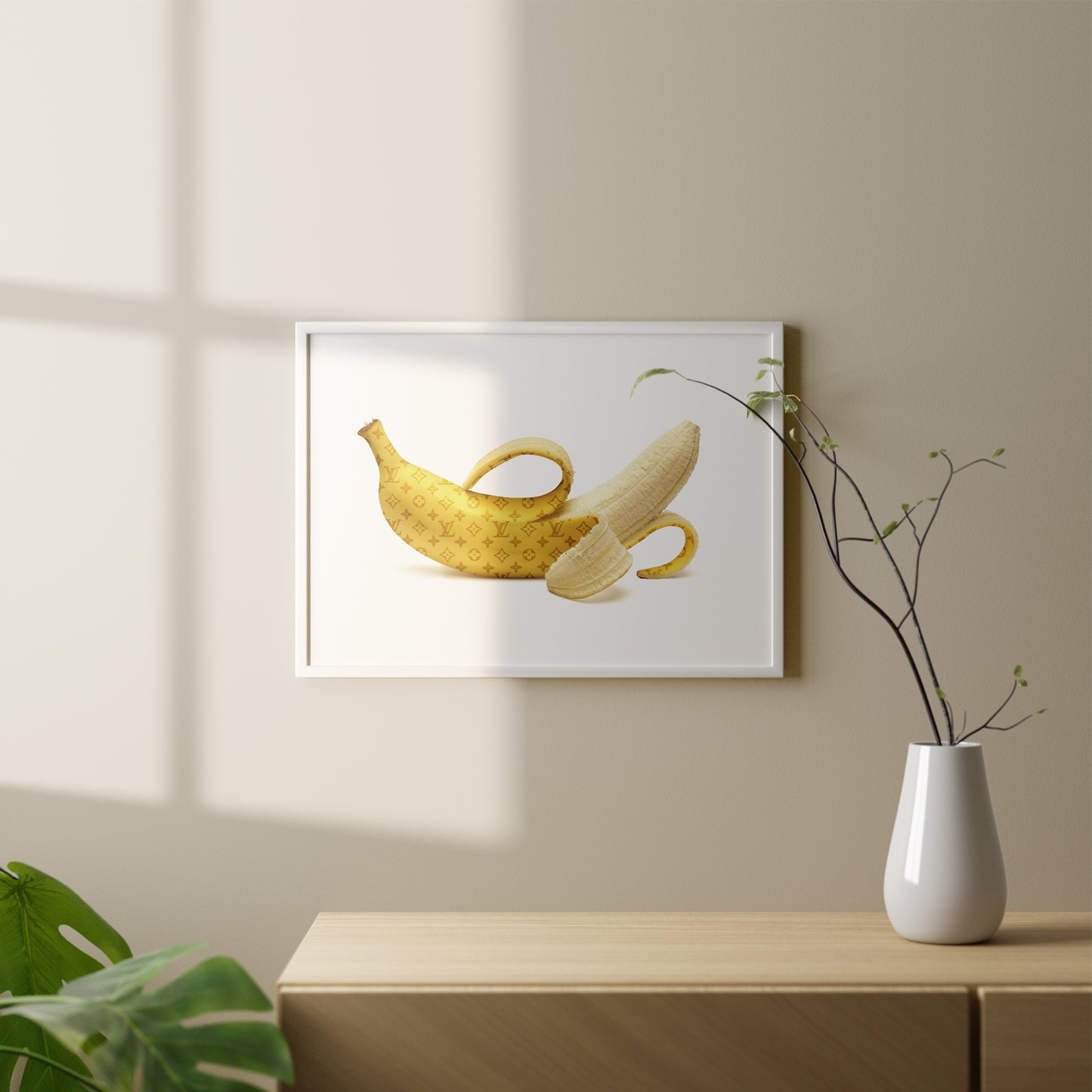 Luxury Banana Print