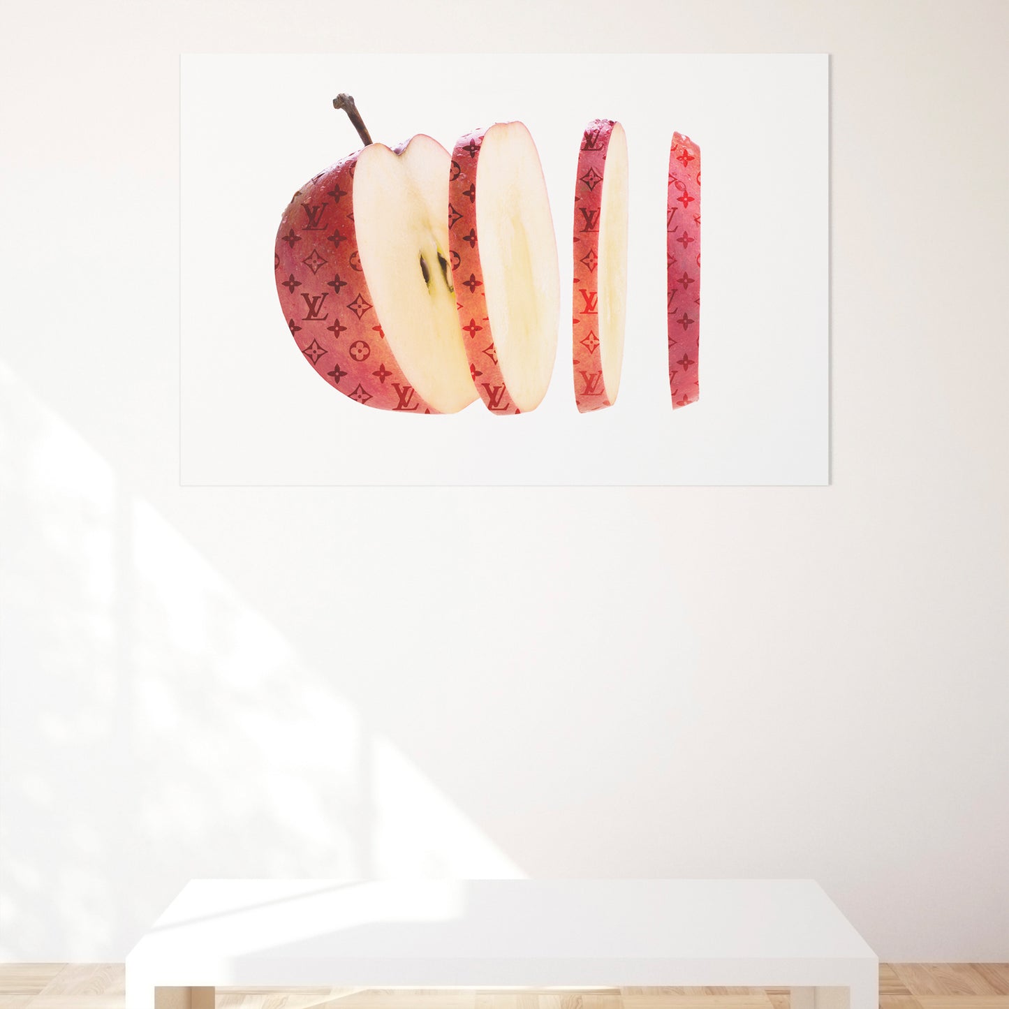 Luxury Sliced Apple Print