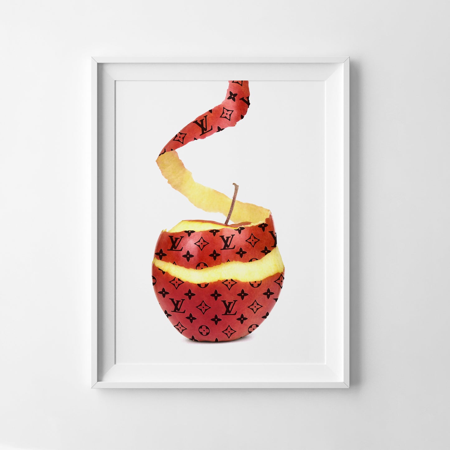 Luxury Peeled Apple Print