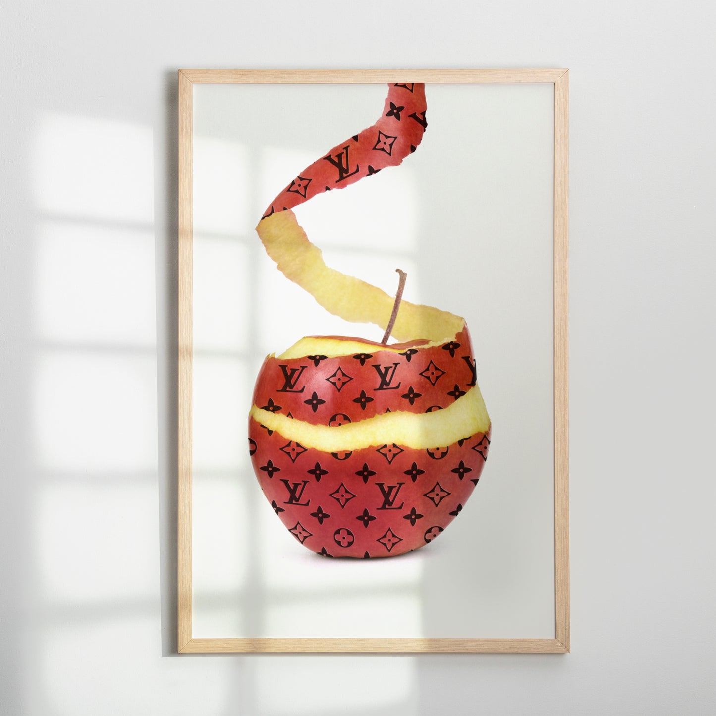 Luxury Peeled Apple Print