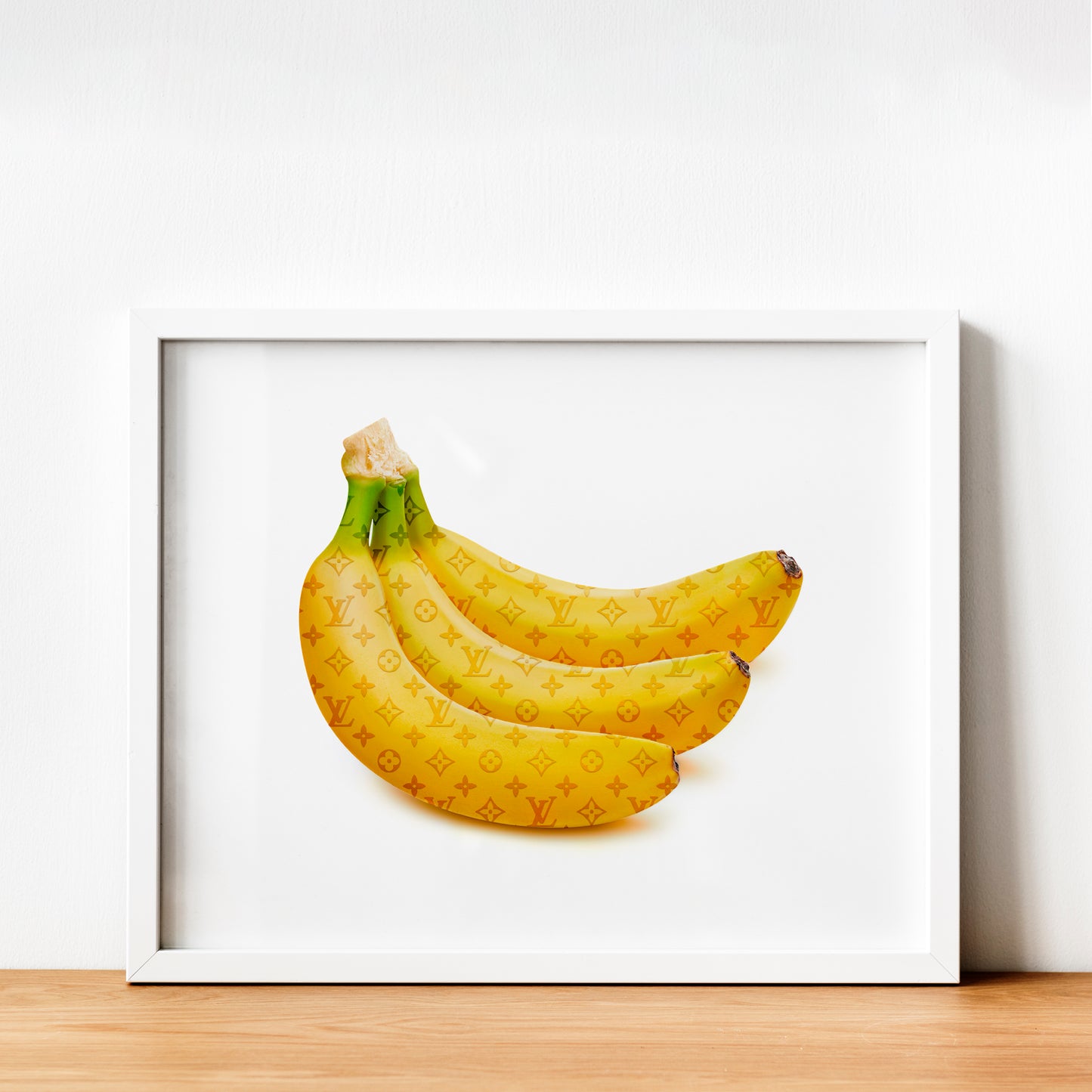 Luxury Cluster of Bananas Print