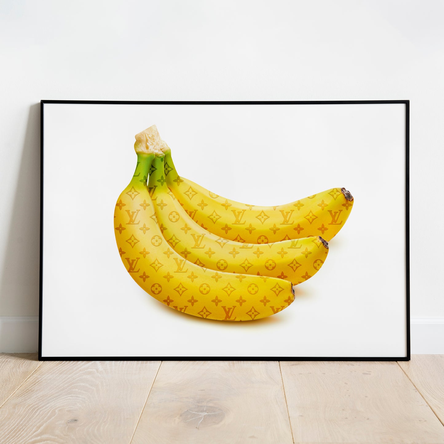 Luxury Cluster of Bananas Print